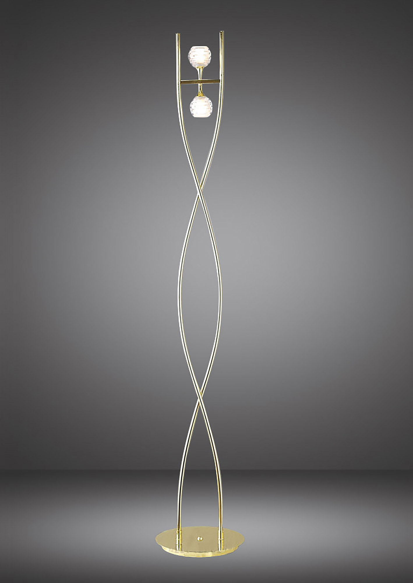 Dali Polished Brass Floor Lamps Mantra Contemporary Floor Lamps Dali Polished Brass Floor Lamps Mantra Contemporary Floor Lamps